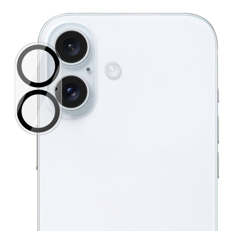 For iPhone 16 / 16 Plus imak High Definition Integrated Glass Lens Film