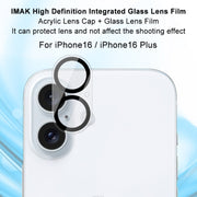 For iPhone 16 / 16 Plus imak High Definition Integrated Glass Lens Film