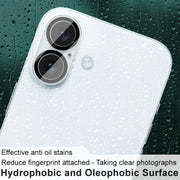 For iPhone 16 / 16 Plus imak High Definition Integrated Glass Lens Film