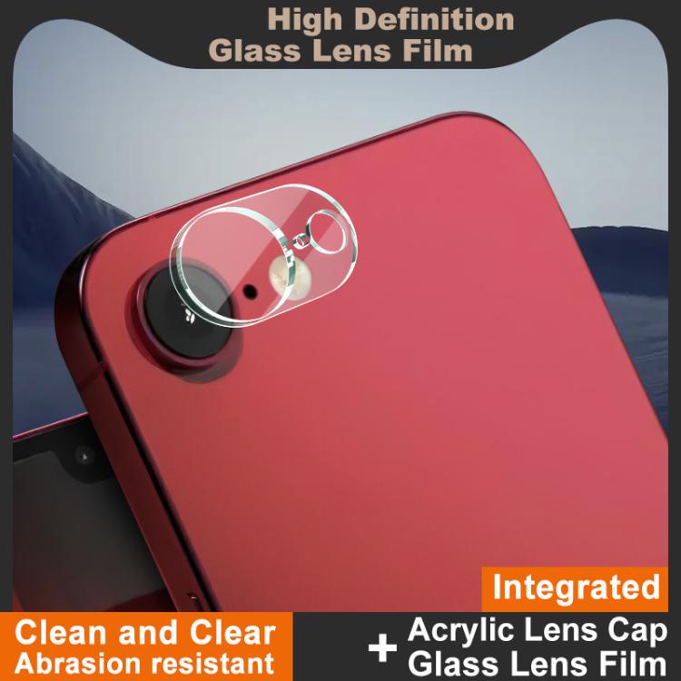 For iPhone 16e imak High Definition Integrated Glass Lens Film