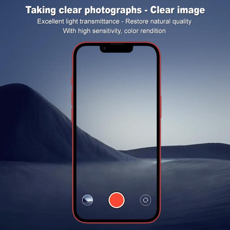 For iPhone 16e imak High Definition Integrated Glass Lens Film
