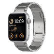 For Apple Watch SE 2022 44mm Titanium Metal Watch Band(Silver) - free shipping - PMC TechLife - Order now!