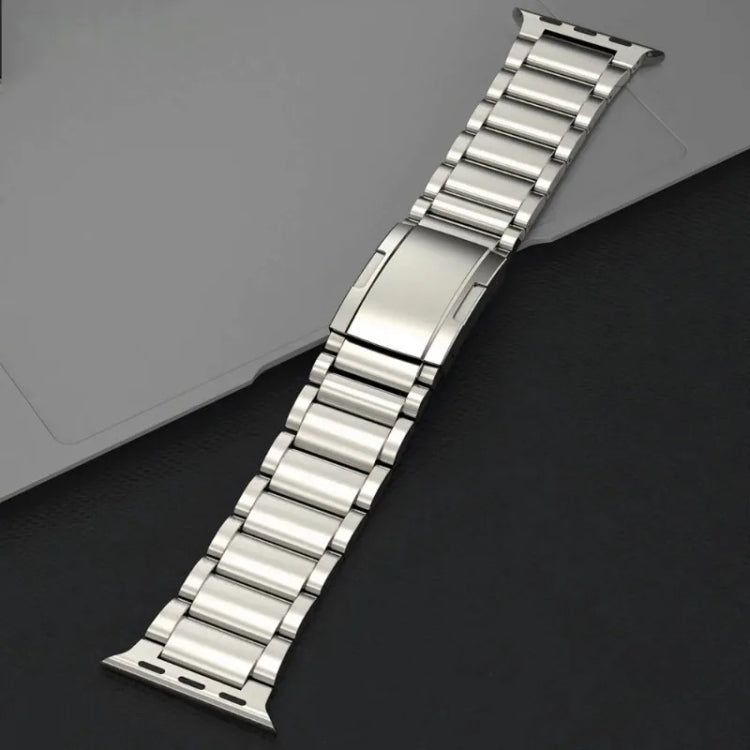 For Apple Watch Series 10 46mm Titanium Metal Watch Band(Silver)