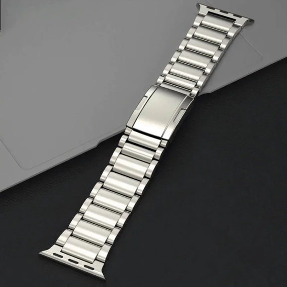 For Apple Watch Series 10 46mm Titanium Metal Watch Band(Silver)