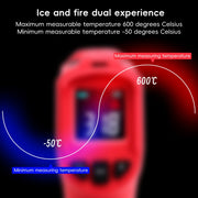 BENETECH GT313B LCD Display Infrared Thermometer, Battery Not Included