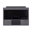 1089DC-ES Spanish Backlit Magnetic Bluetooth 3.0 Keyboard for Microsoft Surface Pro 7 / 6 / 2017 / 4 / 3(Grey) - Others Keyboard by PMC Jewellery | Online Shopping South Africa | PMC Jewellery | Buy Now Pay Later Mobicred