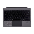 1089DC-FR French Backlit Magnetic Bluetooth 3.0 Keyboard for Microsoft Surface Pro 7 / 6 / 2017 / 4 / 3(Grey) - Others Keyboard by PMC Jewellery | Online Shopping South Africa | PMC Jewellery | Buy Now Pay Later Mobicred