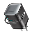 JOYROOM JR-TCL02 GaN 65W 2-Port Charger with Retractable Cable, EU Plug - free shipping - PMC TechLife - Order now!