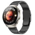 22mm Dual Safety Buckle Titanium Alloy Watch Band(Black) - 22mm Bands by PMc TechLife | Online Shopping South Africa | PMc TechLife | Buy Now Pay Later Mobicred
