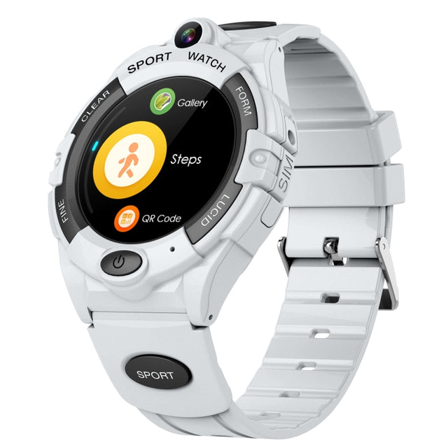LEMFO i10 1.28 inch IP67 Sport Smart Watch, Support Bluetooth Call / GPS / Message Notification / Heart Rate / Blood Pressure Health Monitor(White)