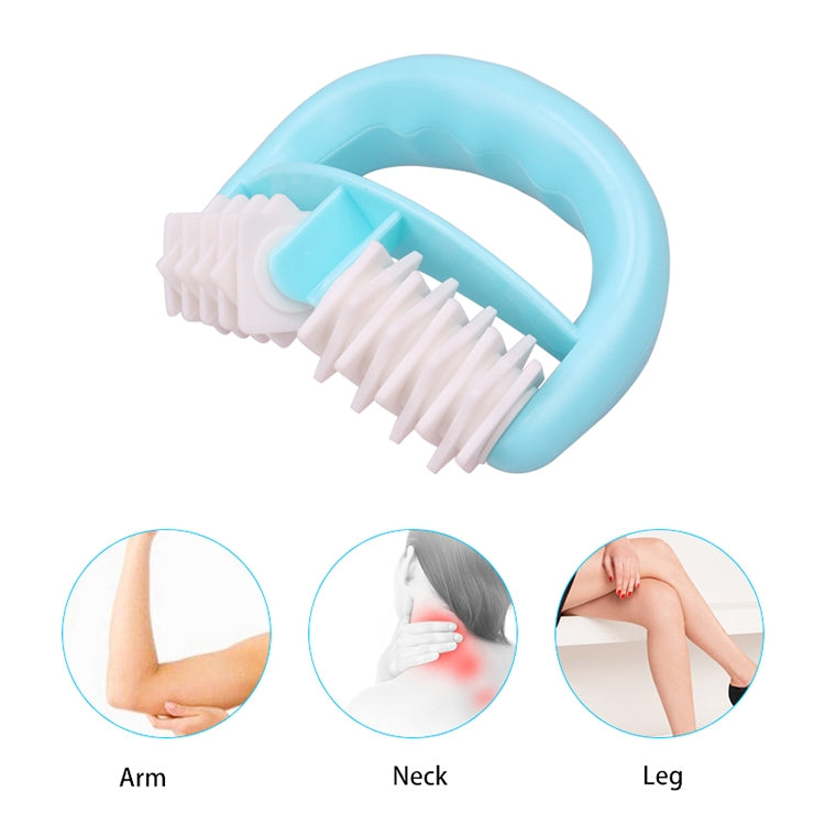 Body Mini Roller Meridian Massager(Blue Piece)