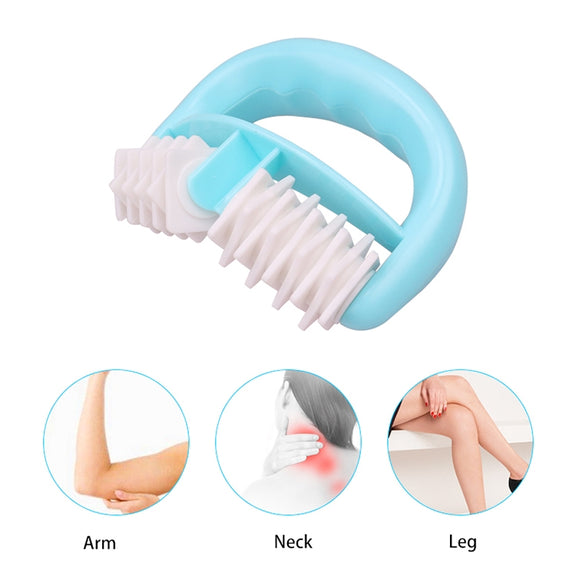 Body Mini Roller Meridian Massager(Blue Piece)