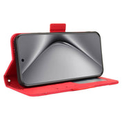 For Huawei Pura 70 Skin Feel Calf Texture Card Slots Leather Phone Case(Red)