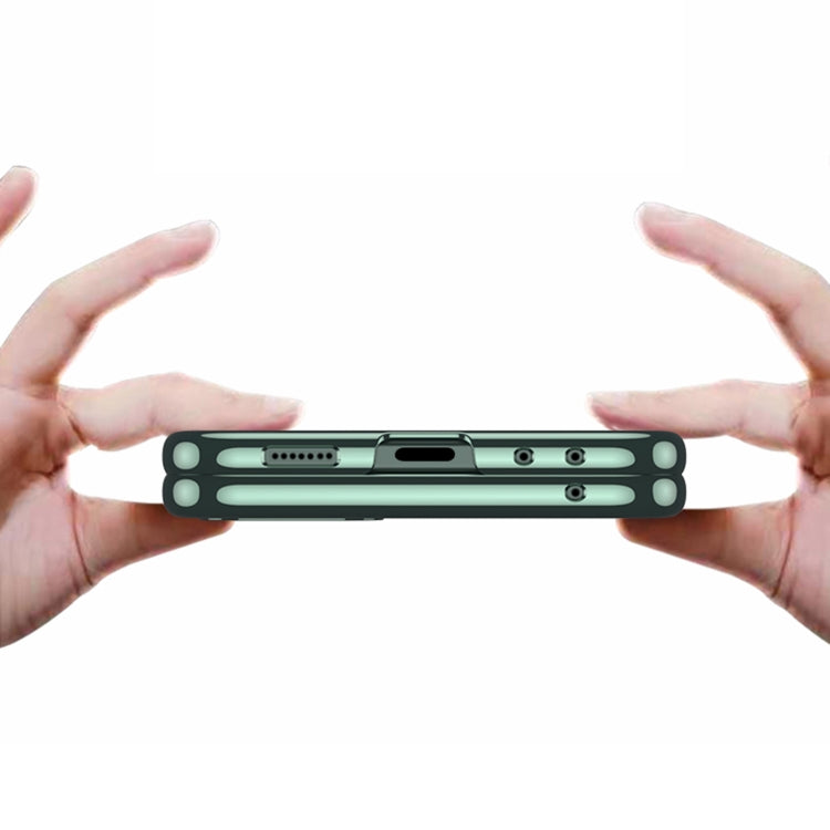 For Samsung Galaxy Z Flip6 / Flip7 FE GKK Electroplating Full Coverage Phone Case(Transparent)