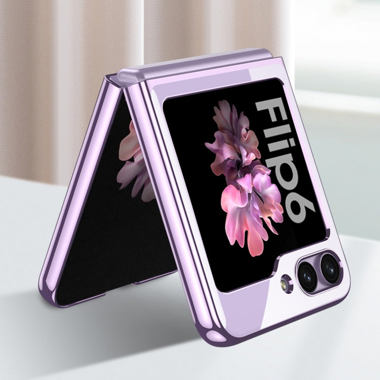 For Samsung Galaxy Z Flip6 / Flip7 FE GKK Electroplating Full Coverage Phone Case(Transparent)