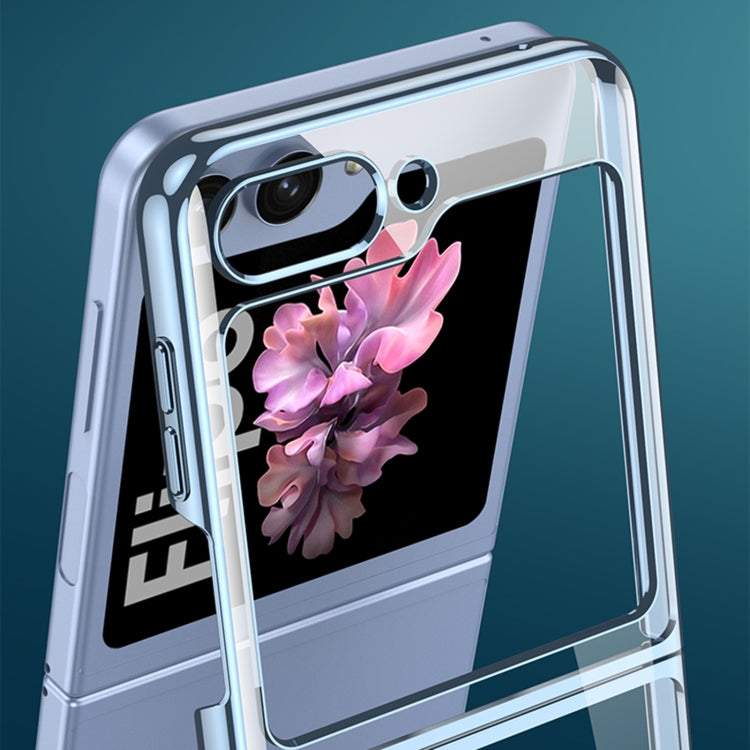 For Samsung Galaxy Z Flip6 / Flip7 FE GKK Electroplating Full Coverage Phone Case(Transparent)