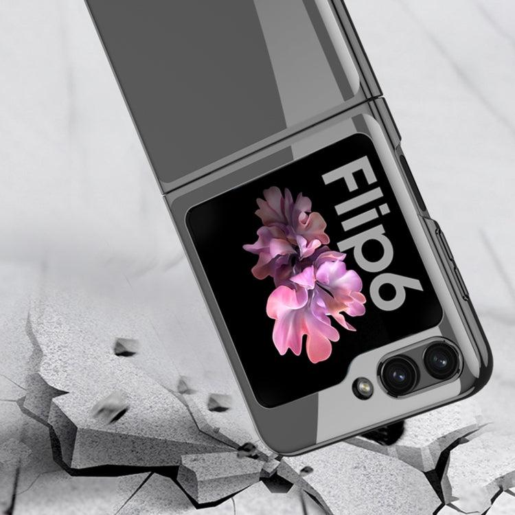 For Samsung Galaxy Z Flip6 / Flip7 FE GKK Electroplating Full Coverage Phone Case(Transparent)
