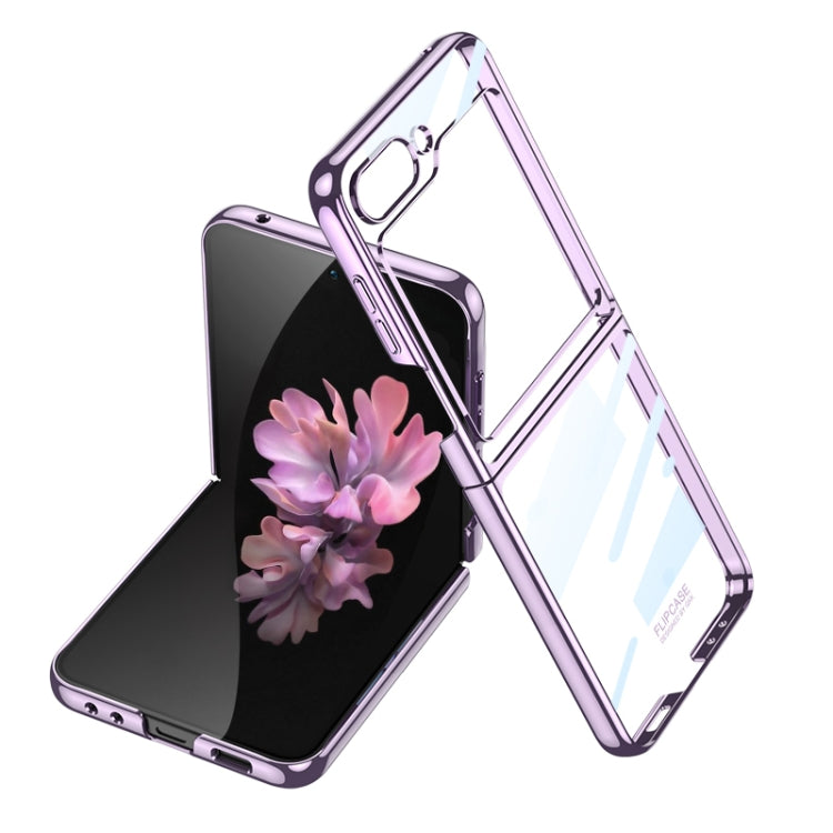 For Samsung Galaxy Z Flip6 GKK Electroplating Full Coverage Phone Case(Purple)