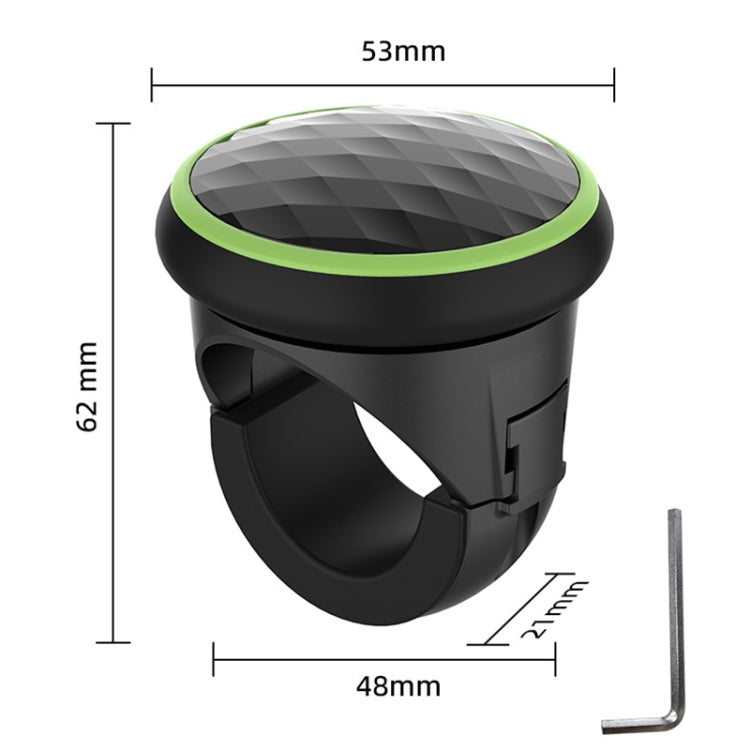 3R 3R-2253 Car Steering Wheel Booster Ball Car Steering Wheel Power Booster(Black)
