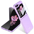 For Samsung Galaxy Z Flip6 GKK Ultra-thin Full Coverage Phone Case with Tempered Film(Dream Mirror Purple) - free shipping - PMC Jewellery - Order now!