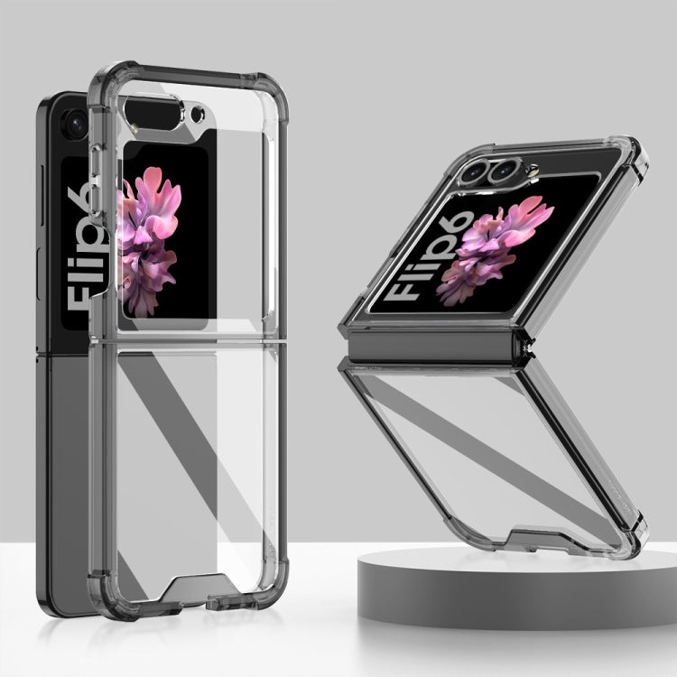 For Samsung Galaxy Z Flip6 GKK Airbag Full Coverage Phone Case(Black)