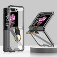 For Samsung Galaxy Z Flip6 / Flip7 FE GKK Airbag Ring Full Coverage Phone Case(Black) - free shipping - PMC Jewellery - Order now!