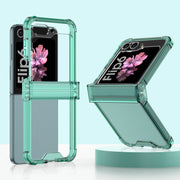 For Samsung Galaxy Z Flip6 / Flip7 FE GKK Airbag Hinge Full Coverage Phone Case(Green)