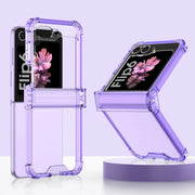 For Samsung Galaxy Z Flip6 / Flip7 FE GKK Airbag Hinge Full Coverage Phone Case(Purple)