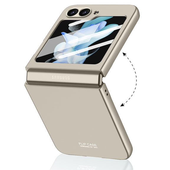 For Samsung Galaxy Z Flip6 GKK Integrated Ultra-thin Full Coverage Phone Case(Silver)