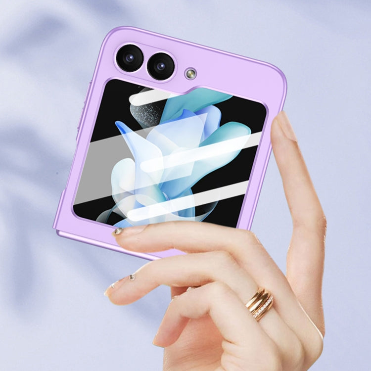 For Samsung Galaxy Z Flip6 GKK Integrated Ultra-thin Full Coverage Phone Case(Silver)