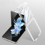 For Samsung Galaxy Z Flip6 / Flip7 FE GKK Integrated Electroplating Full Coverage Phone Case(Transparent)