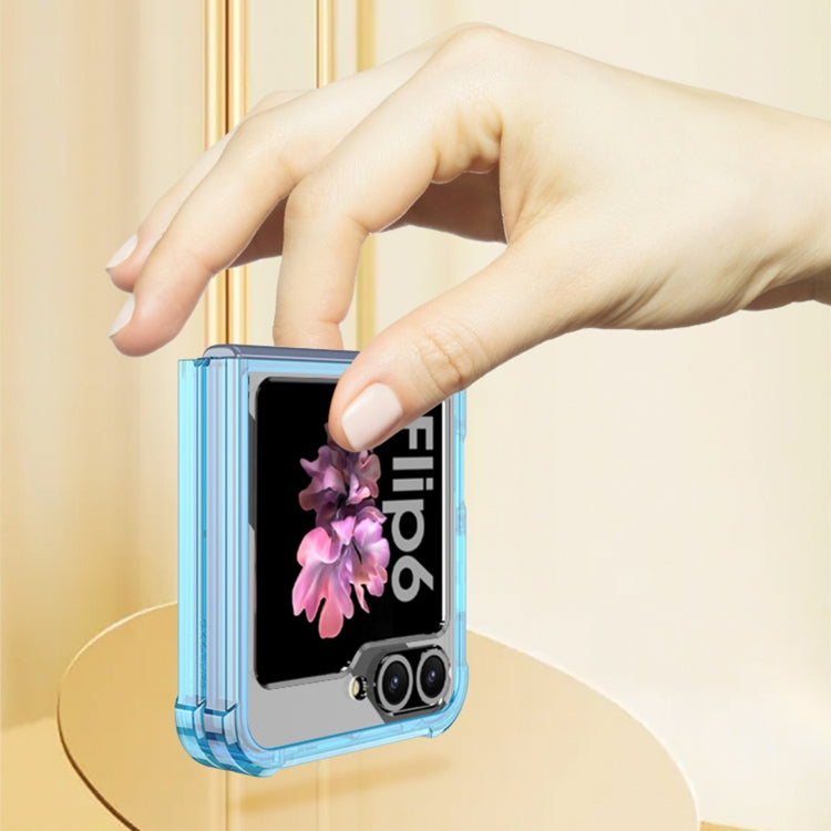 For Samsung Galaxy Z Flip6 GKK MagSafe Airbag Shockproof Phone Case(Blue)
