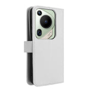 For Huawei Pura 70 Pro / 70 Pro+ Diamond Texture Leather Phone Case(White)
