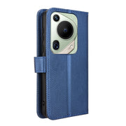 For Huawei Pura 70 Pro / 70 Pro+ Diamond Texture Leather Phone Case(Blue)