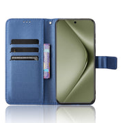 For Huawei Pura 70 Pro / 70 Pro+ Diamond Texture Leather Phone Case(Blue)