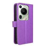 For Huawei Pura 70 Pro / 70 Pro+ Diamond Texture Leather Phone Case(Purple)