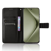 For Huawei Pura 70 Ultra Diamond Texture Leather Phone Case(Black)