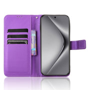 For Huawei Pura 70 Diamond Texture Leather Phone Case(Purple)