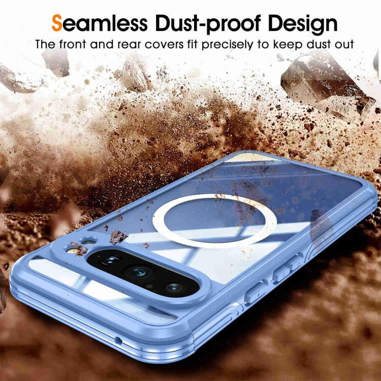For Google Pixel 9 Pro XL RedPepper Transparent IP54 Life Water-resistant Phone Case(Blue)