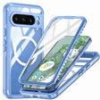 For Google Pixel 9 Pro XL RedPepper Transparent IP54 Life Waterproof Phone Case(Blue) - free shipping - PMC TechLife - Order now!