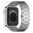 For Apple Watch SE 44mm Oval Butterfly Buckle Titanium Alloy Watch Band(Silver) - free shipping - PMC TechLife - Order now!