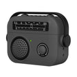 For AirPods Pro 2 Radio Style Wireless Bluetooth Earphones Shockproof Protective Case(Dark Grey) - For AirPods Pro 2 by PMC Jewellery | Online Shopping South Africa | PMC Jewellery | Buy Now Pay Later Mobicred