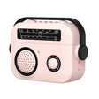 For AirPods Pro Radio Style Wireless Bluetooth Earphones Shockproof Protective Case(Pink) - For AirPods Pro by PMC Jewellery | Online Shopping South Africa | PMC Jewellery | Buy Now Pay Later Mobicred
