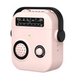 For AirPods 2 / 1 Radio Style Wireless Bluetooth Earphones Shockproof Protective Case(Pink) - For AirPods 1/2 by PMC Jewellery | Online Shopping South Africa | PMC Jewellery | Buy Now Pay Later Mobicred