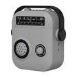 For AirPods 2 / 1 Radio Style Wireless Bluetooth Earphones Shockproof Protective Case(Light Grey) - For AirPods 1/2 by PMC Jewellery | Online Shopping South Africa | PMC Jewellery | Buy Now Pay Later Mobicred