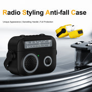 For AirPods 3 Radio Style Wireless Bluetooth Earphones Shockproof Protective Case(Green)