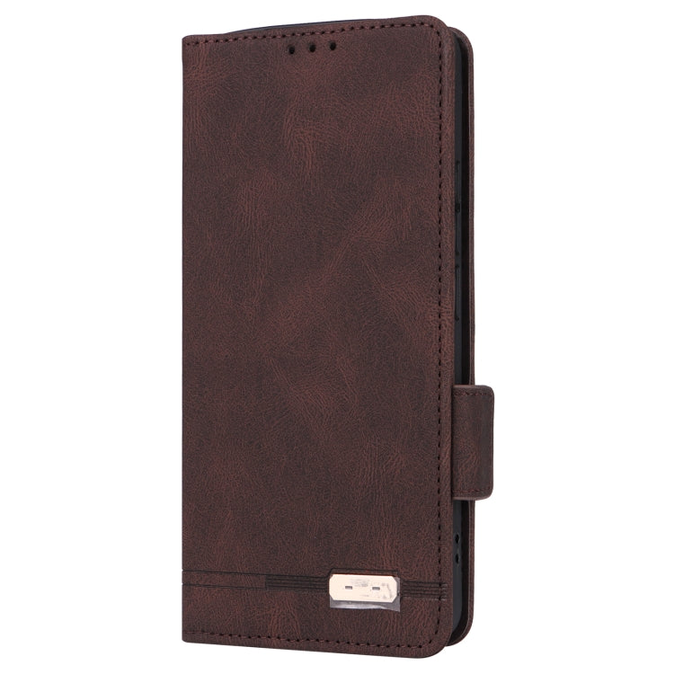 For Redmi K70 / K70 Pro Magnetic Clasp Leather Phone Case(Brown)