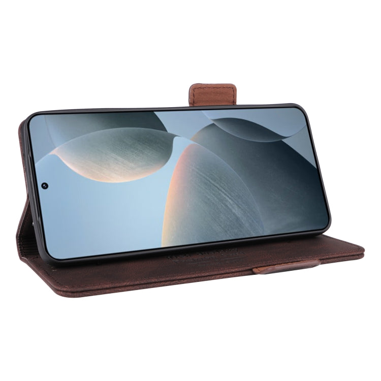 For Redmi K70 / K70 Pro Magnetic Clasp Leather Phone Case(Brown)
