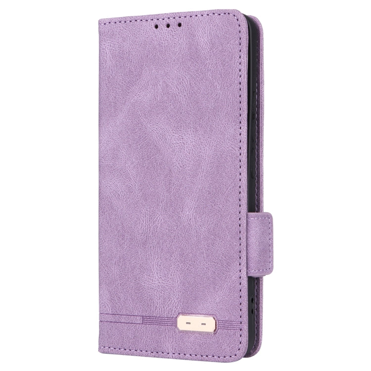 For Redmi K70 / K70 Pro Magnetic Clasp Leather Phone Case(Purple)