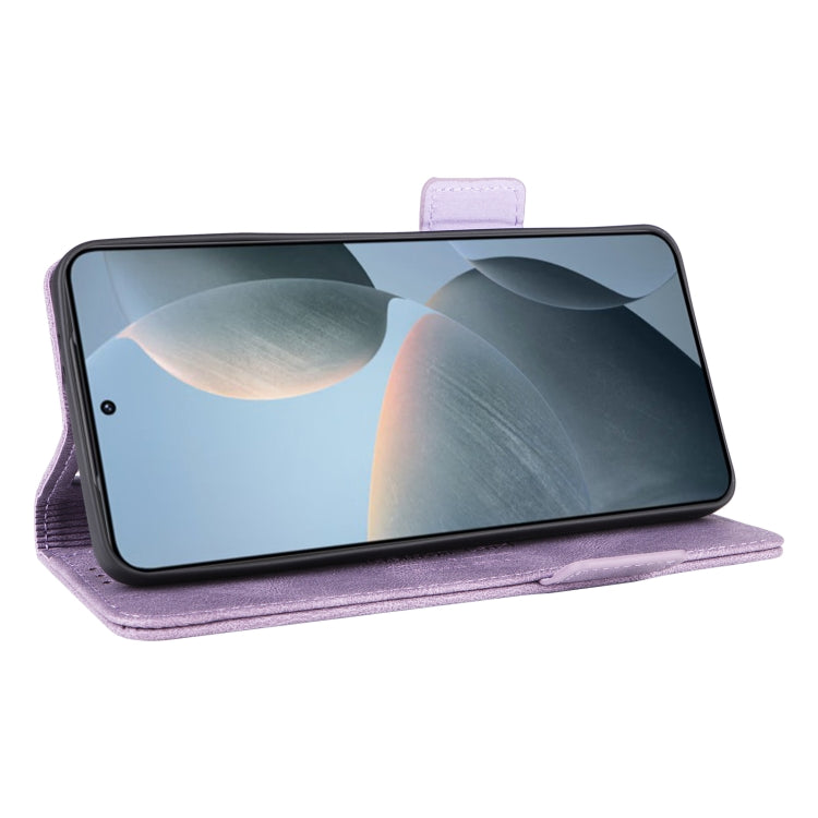 For Redmi K70 / K70 Pro Magnetic Clasp Leather Phone Case(Purple)